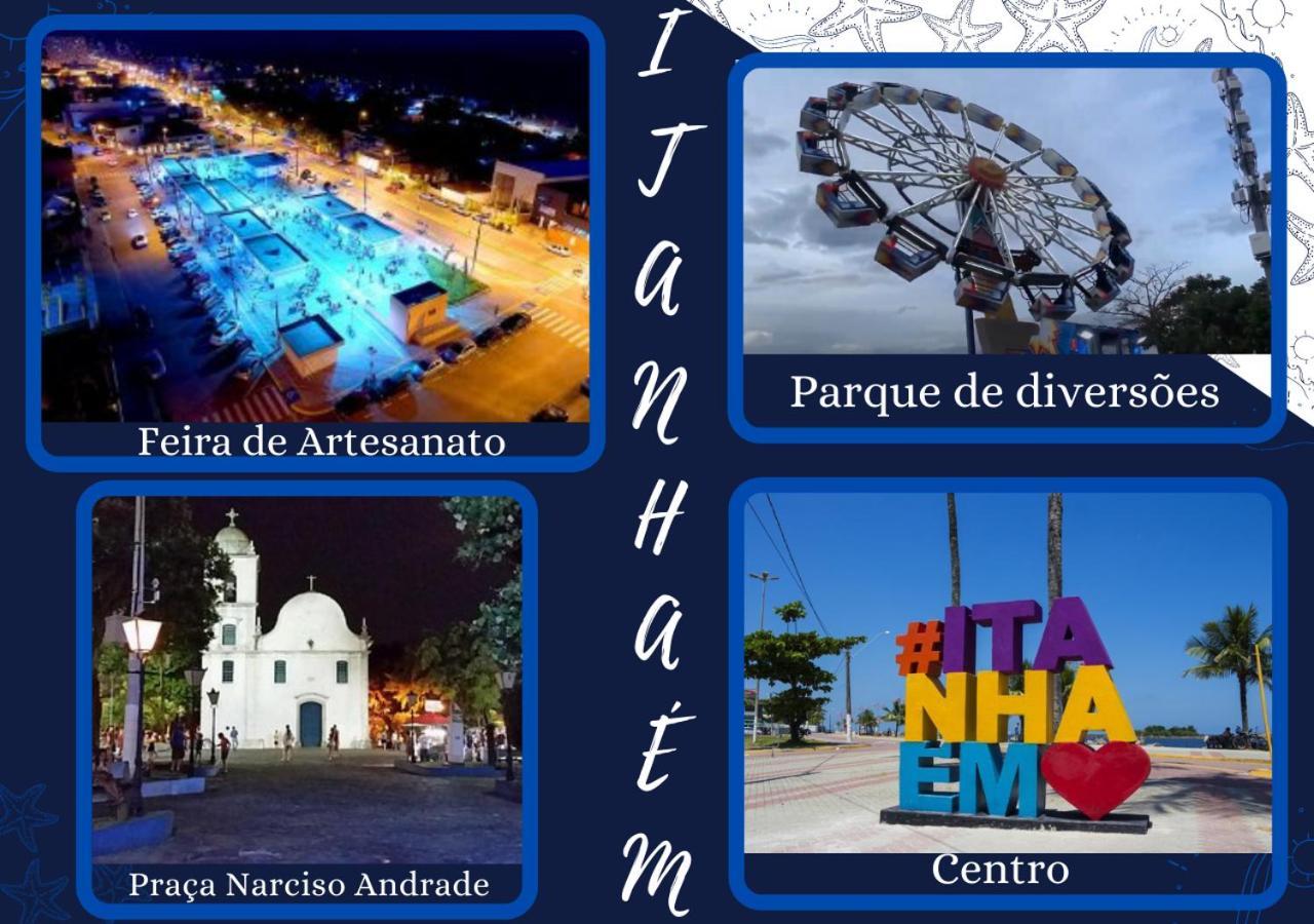 Hostel Estrela Do Mar - Pe Na Areia Itanhaém Exteriör bild